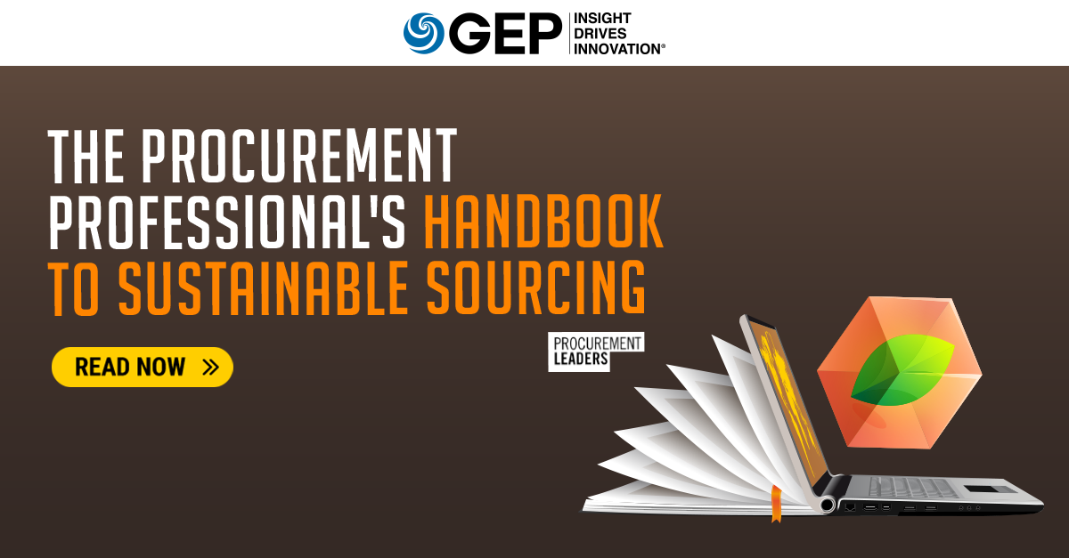 Smart gep and sustainable sourcing